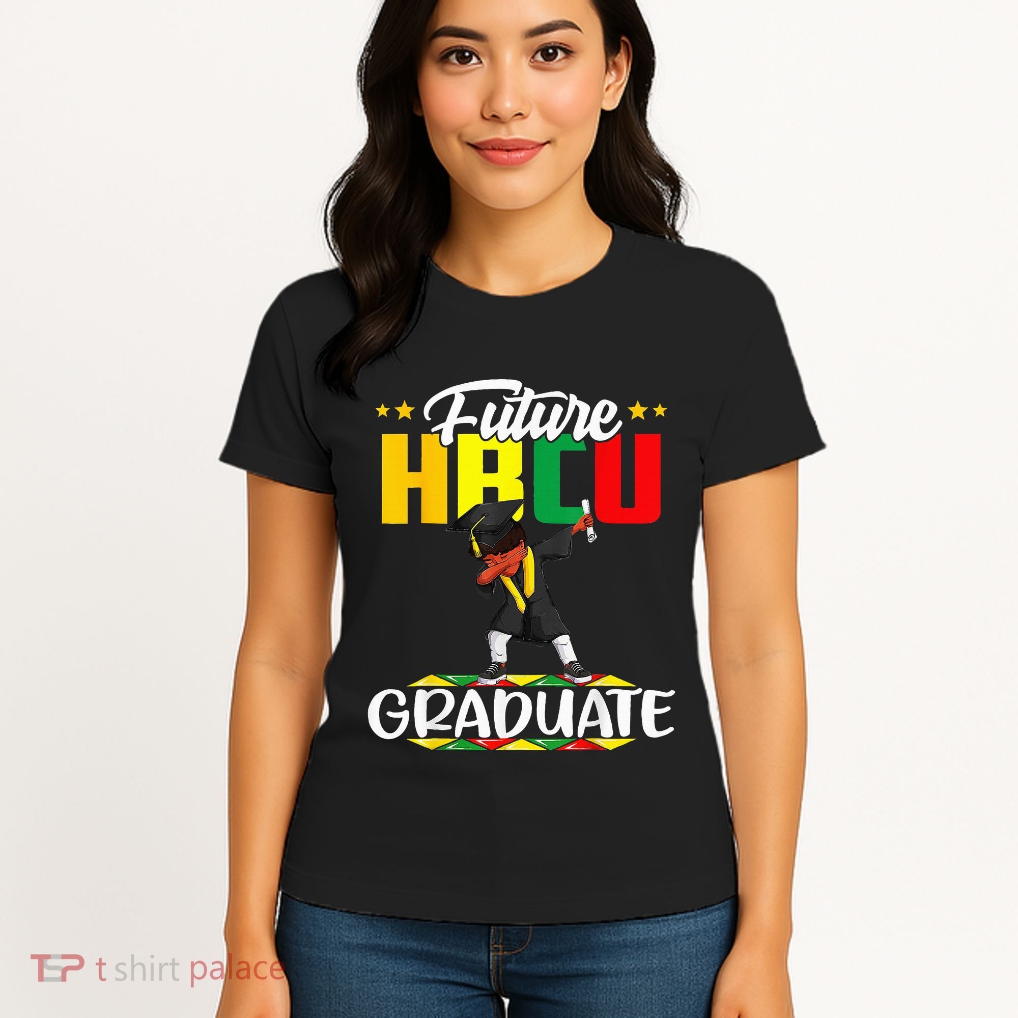 Future HBCU Graduate Afro Black College  Women's T-Shirt