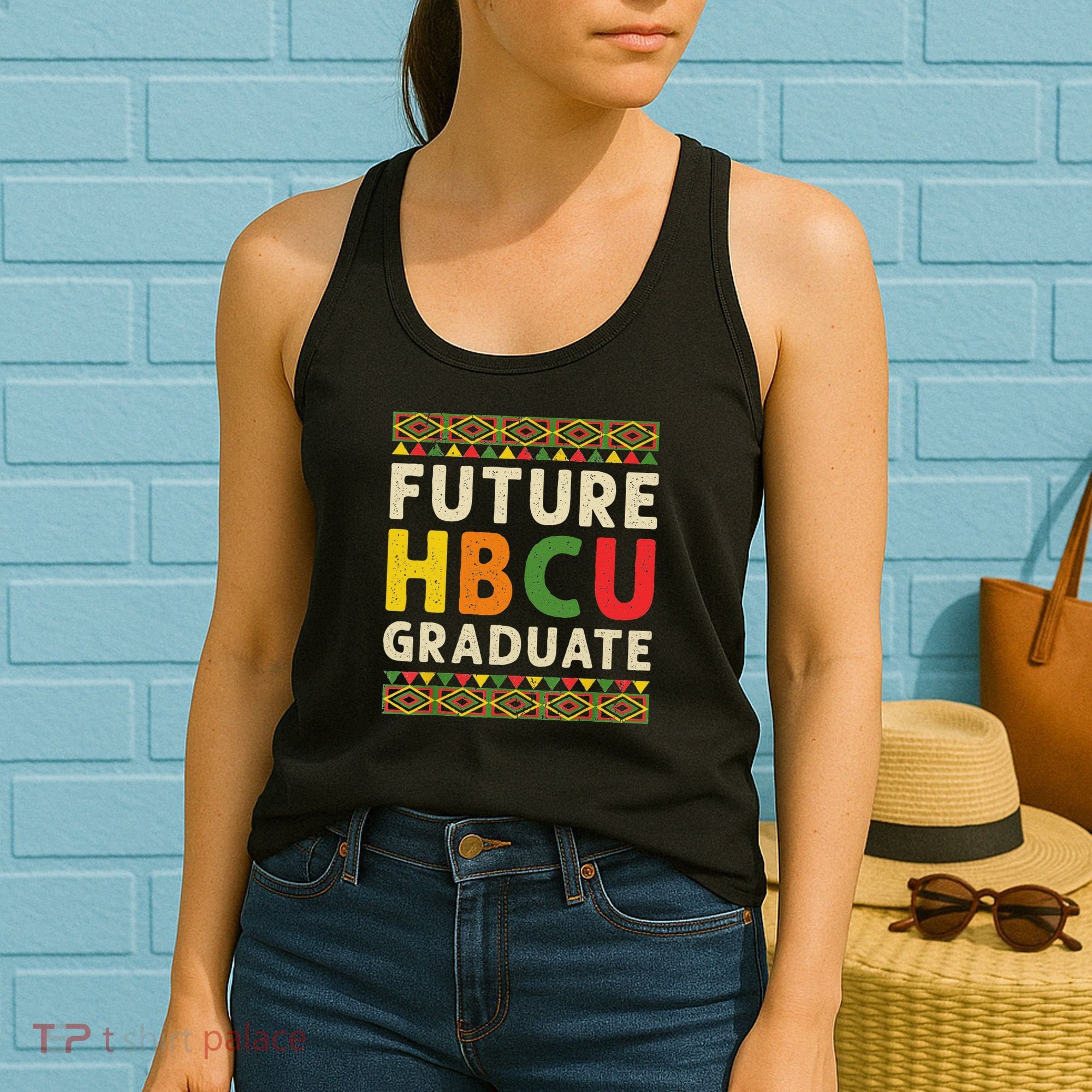Future Hbcu Graduate Black College Graduation Student Grad Women's Tank Top