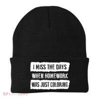 Funny Homework Gift Trending Gift For N And Funny Gift Beanie thumb 0