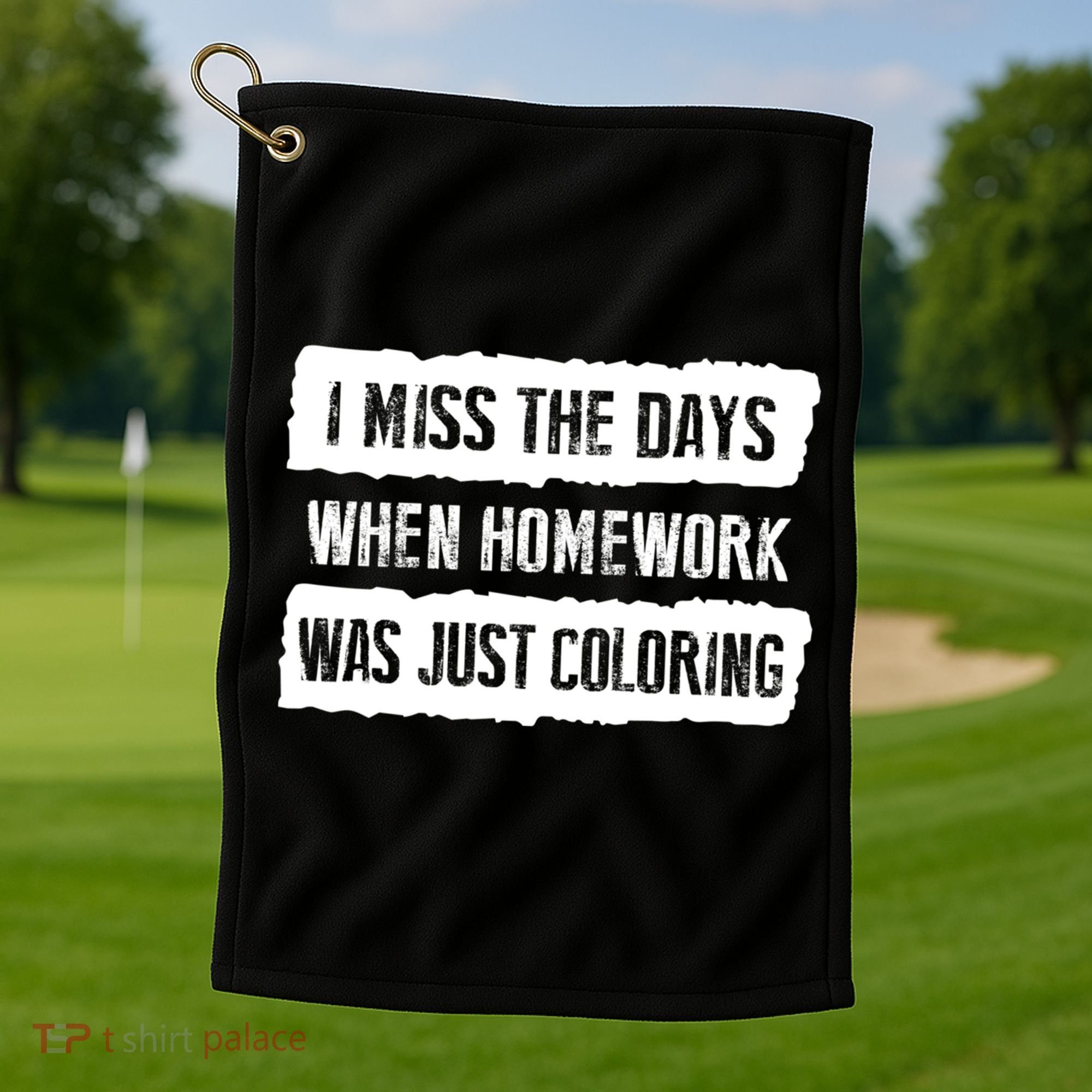 Funny Homework Gift Trending Gift For N And Funny Gift Golf Towel