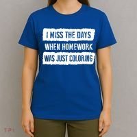 Funny Homework Gift Trending Gift For N And Funny Gift T-Shirt thumb 4