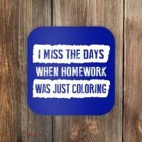 Funny Homework Gift Trending Gift For N And Funny Gift Coaster thumb 0