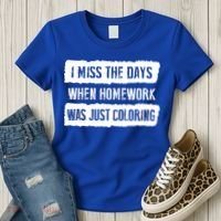 Funny Homework Gift Trending Gift For N And Funny Gift Women's T-Shirt thumb 3