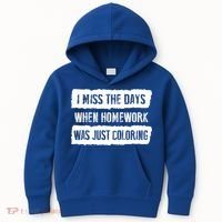 Funny Homework Gift Trending Gift For N And Funny Gift Kids Hoodie thumb 0