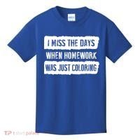 Funny Homework Gift Trending Gift For N And Funny Gift Kids T-Shirt thumb 0