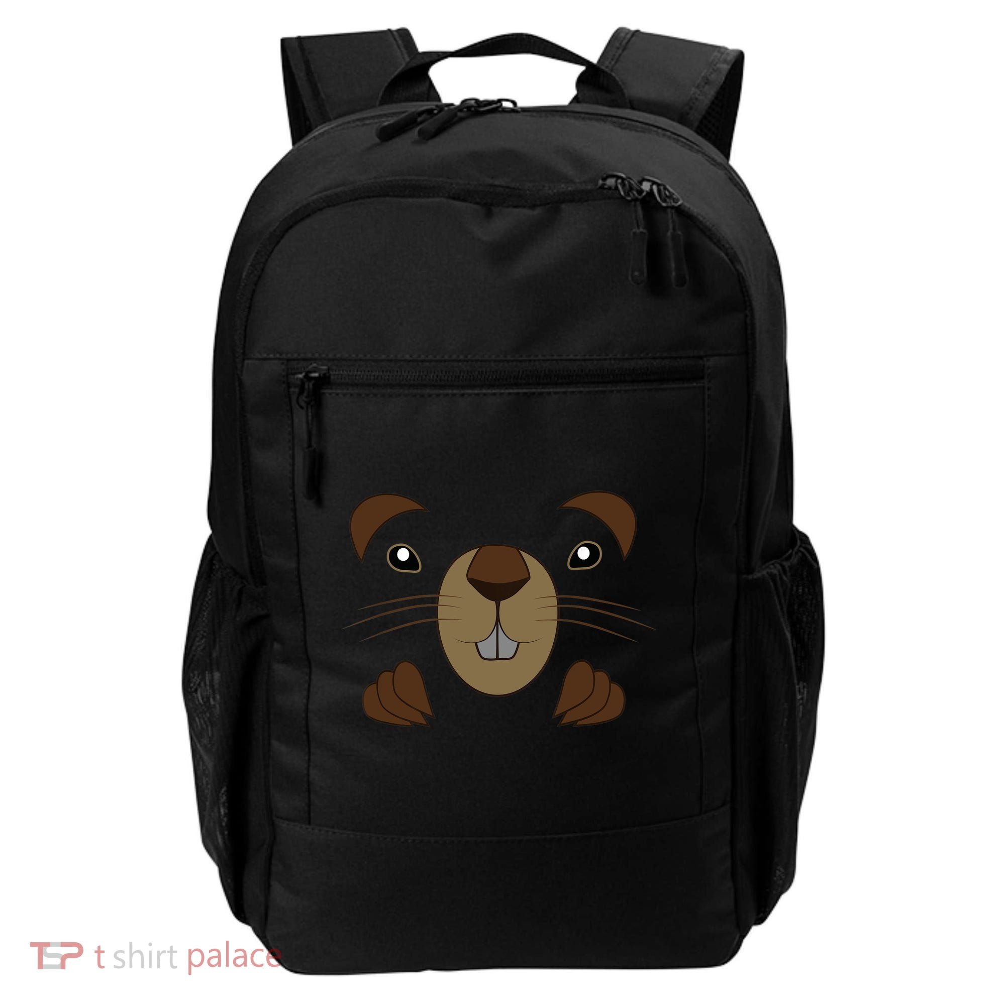 Funny Happy Groundhog Day Toddler Backpack