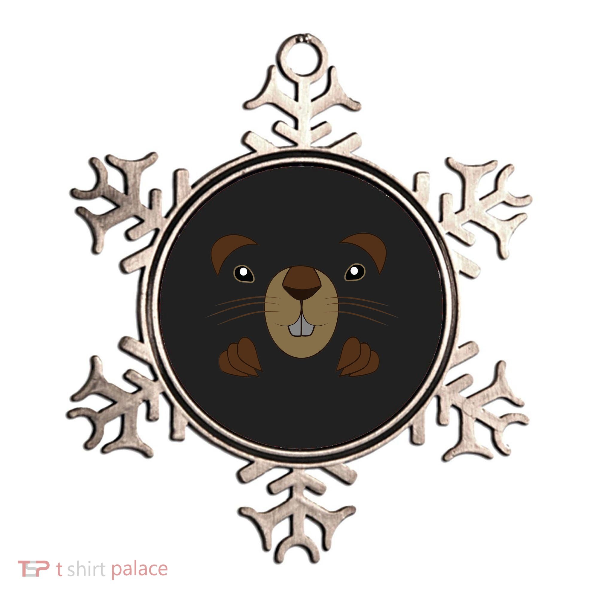 Funny Happy Groundhog Day Toddler Ornament