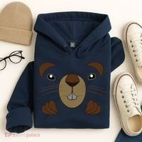 Funny Happy Groundhog Day Toddler Hoodie thumb 4