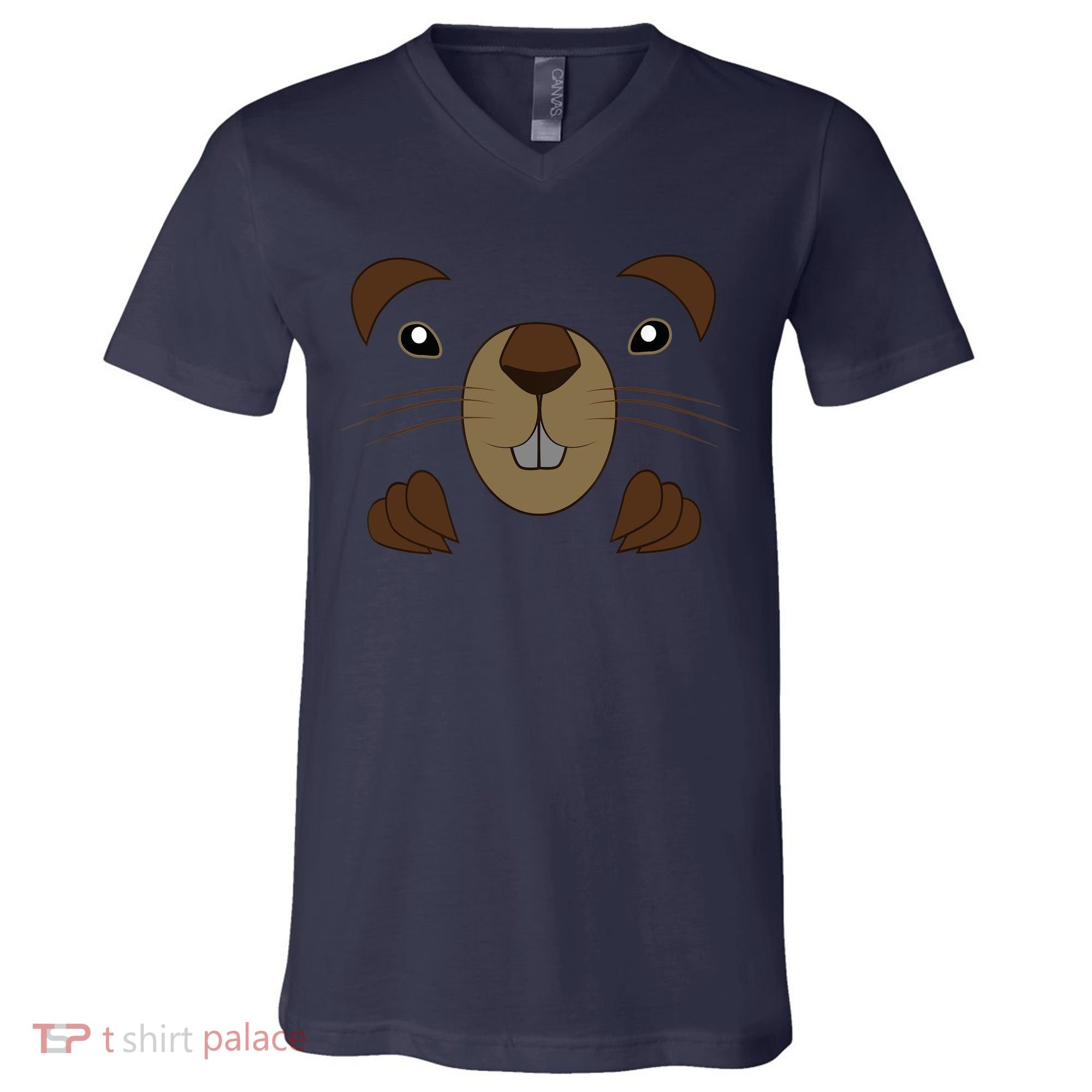 Funny Happy Groundhog Day Toddler V-Neck T-Shirt