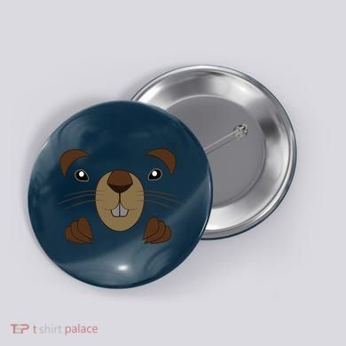 Funny Happy Groundhog Day Toddler Button