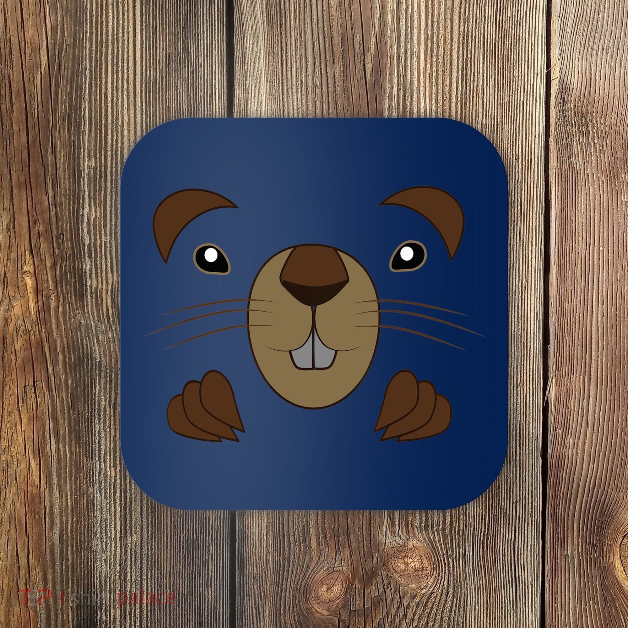 Funny Happy Groundhog Day Toddler Coaster
