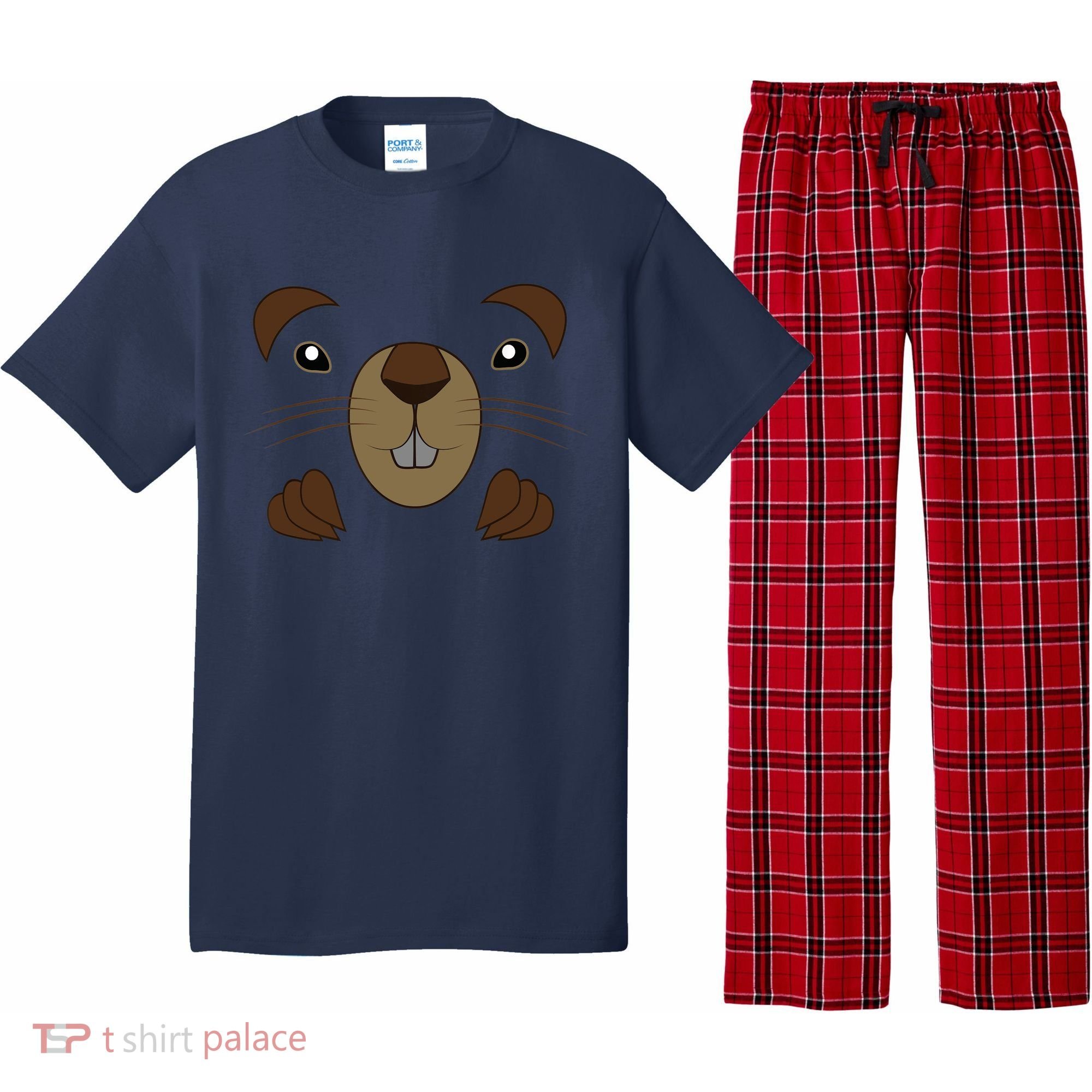 Funny Happy Groundhog Day Toddler Pajama Set