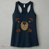 Funny Happy Groundhog Day Toddler Women's Tank Top thumb 3