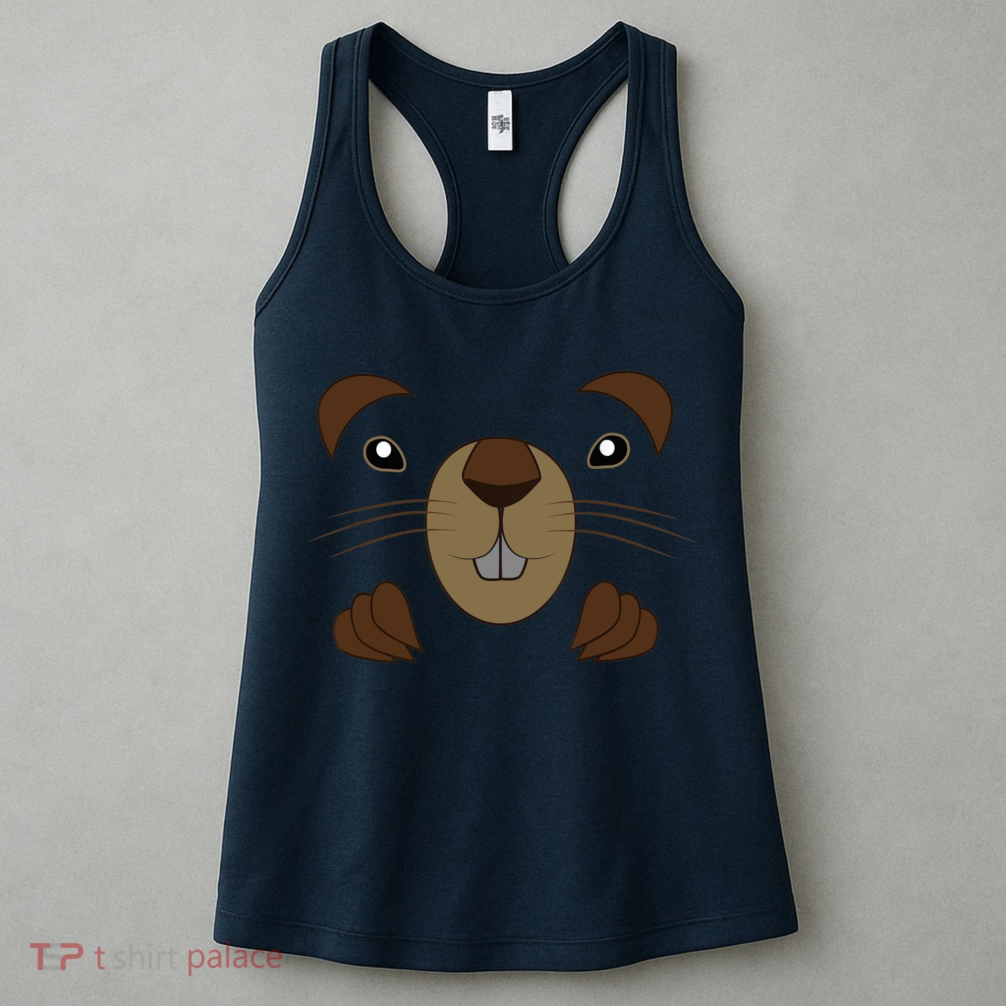 Funny Happy Groundhog Day Toddler Women's Tank Top