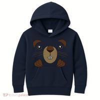 Funny Happy Groundhog Day Toddler Kids Hoodie thumb 0