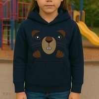 Funny Happy Groundhog Day Toddler Kids Hoodie thumb 3