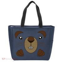 Funny Happy Groundhog Day Toddler Tote Bag thumb 0