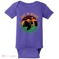 Funny Halloween Get In Loser We're Saving Halloweentown Grim Reaper Skeleton Baby Bodysuit thumb 0