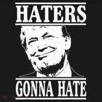 Funny Haters Gonna Hate Donald Trump President Women's Hoodie thumb 2