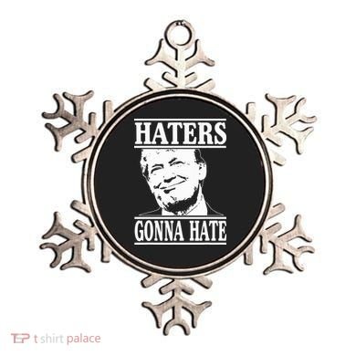 Funny Haters Gonna Hate Donald Trump President Ornament