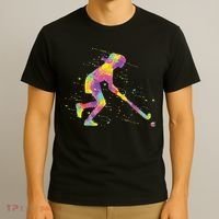 Field Hockey Girl T-Shirt thumb 3
