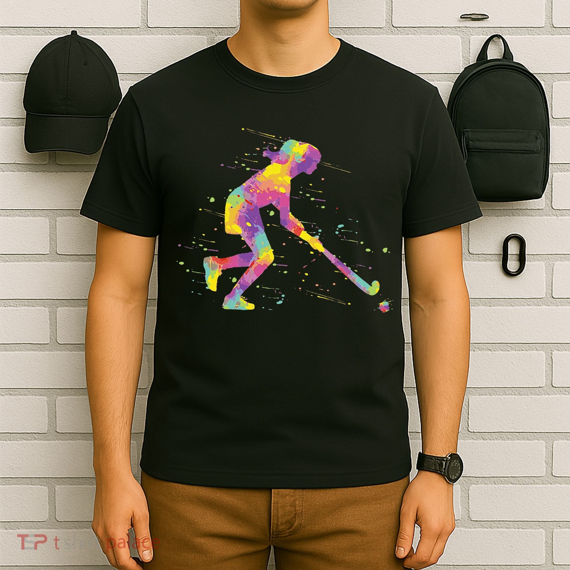 Field Hockey Girl T-Shirt