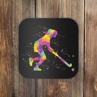 Field Hockey Girl Coaster thumb 0