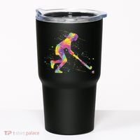 Field Hockey Girl Tumbler thumb 0