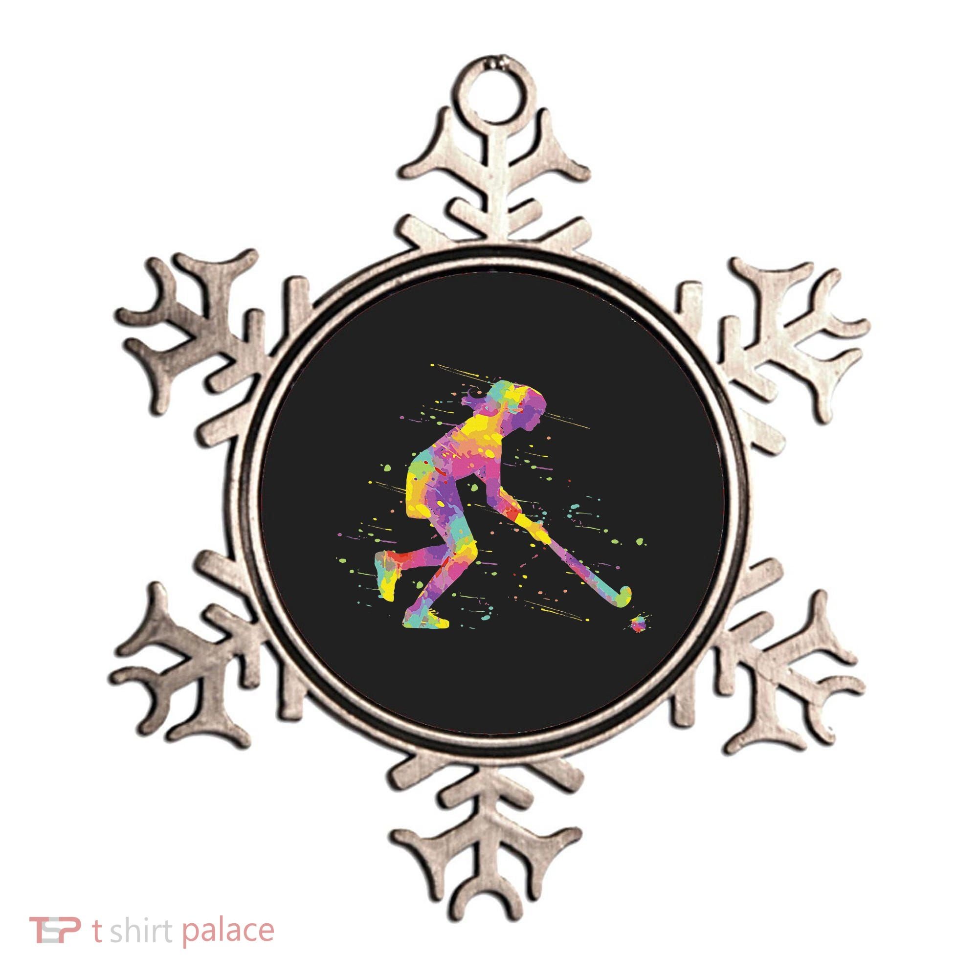 Field Hockey Girl Ornament