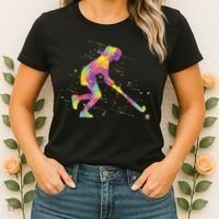 Field Hockey Girl Women's T-Shirt thumb 2