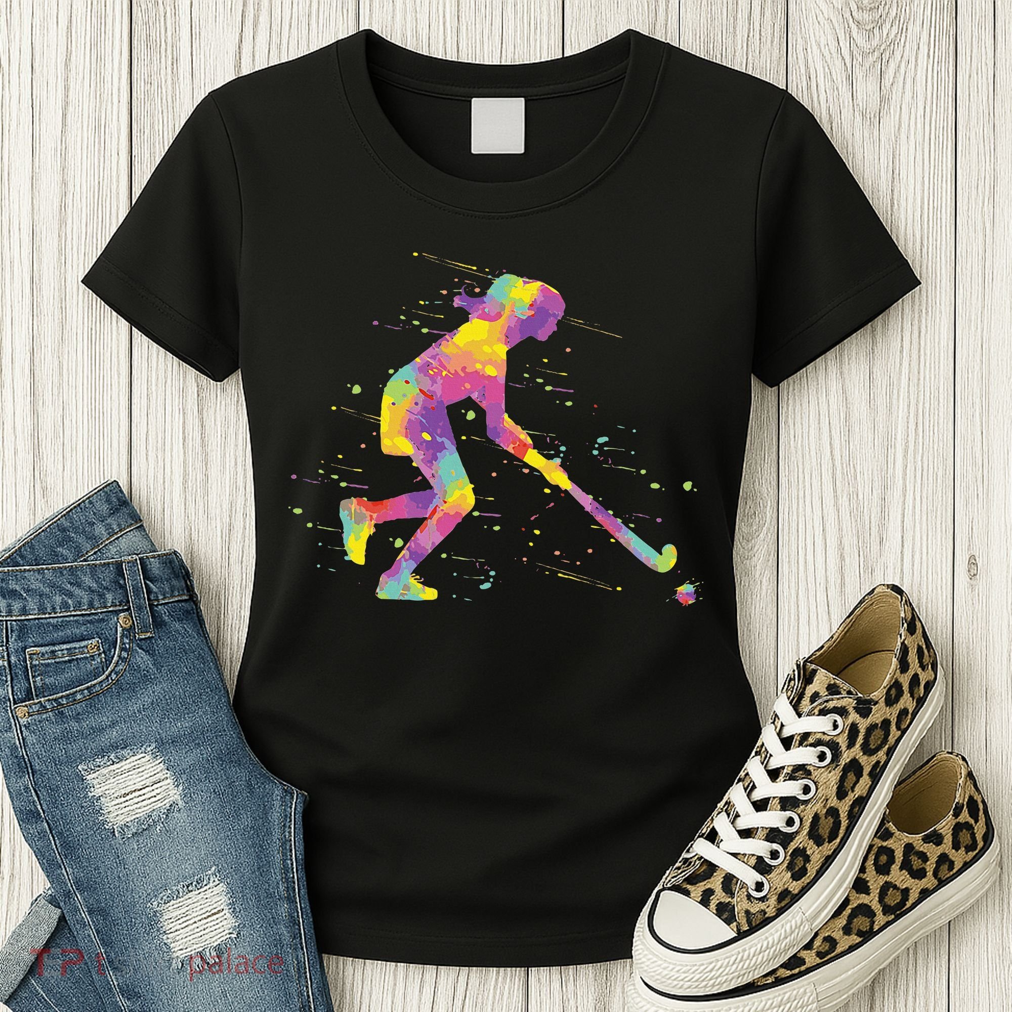 Field Hockey Girl Women's T-Shirt