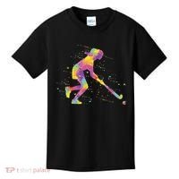 Field Hockey Girl Kids T-Shirt thumb 0