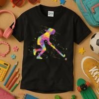Field Hockey Girl Kids T-Shirt thumb 3