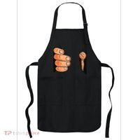 Funny Hand Gripping Optical Illusion Apron thumb 0