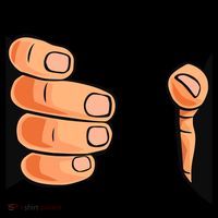 Funny Hand Gripping Optical Illusion Coffee Mug thumb 5