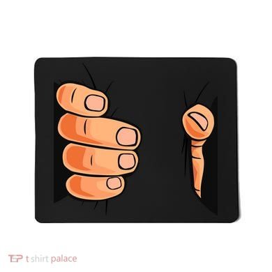 Funny Hand Gripping Optical Illusion Mousepad