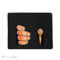 Funny Hand Gripping Optical Illusion Mousepad thumb 0