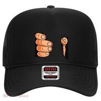 Funny Hand Gripping Optical Illusion Hat thumb 0