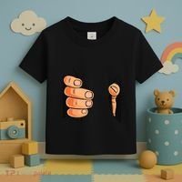 Funny Hand Gripping Optical Illusion Toddler T-Shirt thumb 3