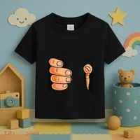 Funny Hand Gripping Optical Illusion Toddler T-Shirt thumb 3