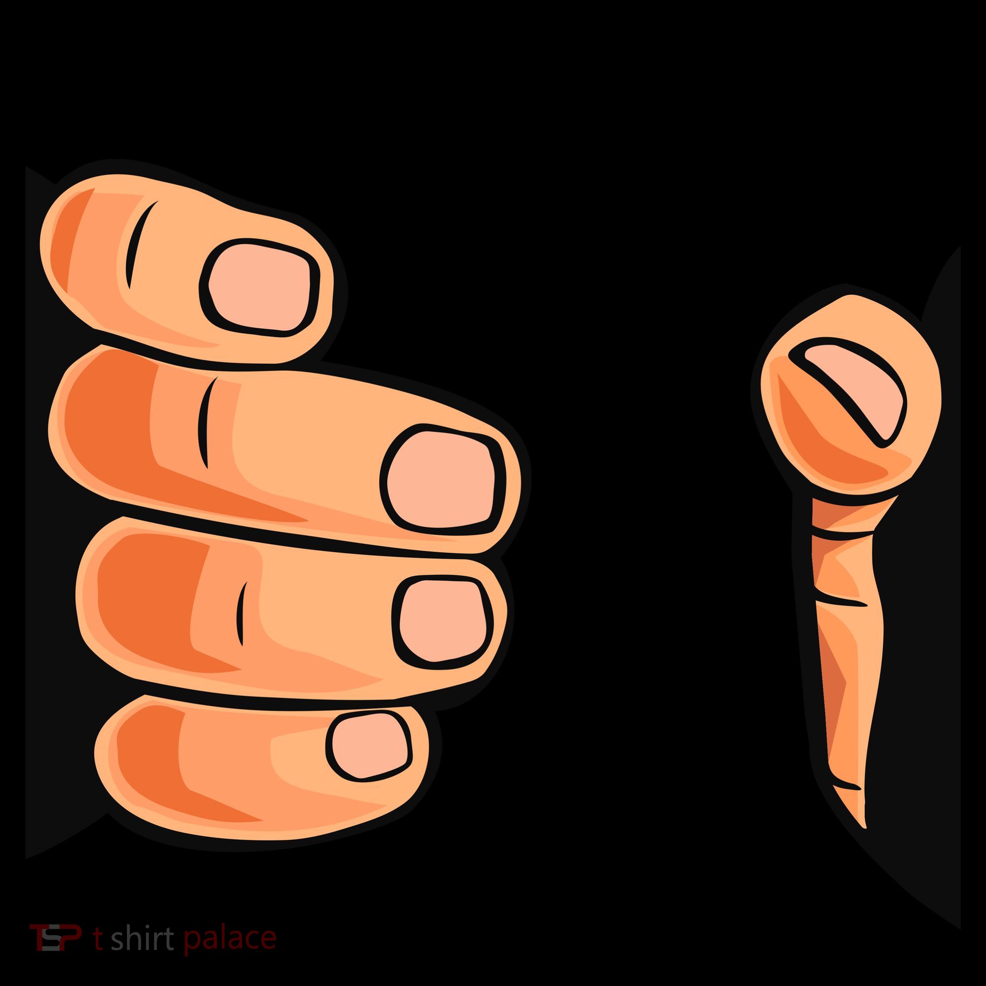Funny Hand Gripping Optical Illusion Visor
