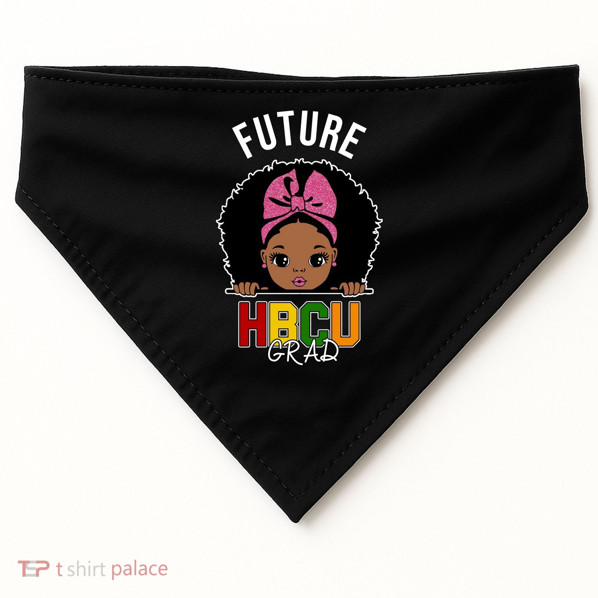 Future HBCU Grad Girl USA-Made Doggie Bandana