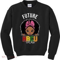 Future HBCU Grad Girl Kids Sweatshirt thumb 0