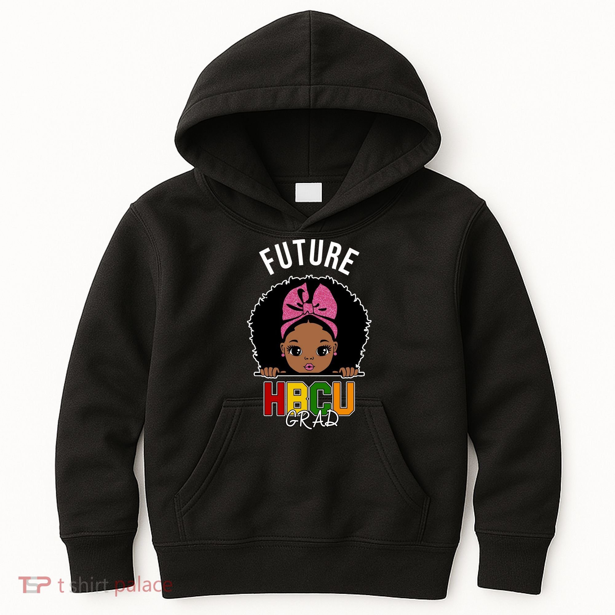 Future HBCU Grad Girl Kids Hoodie