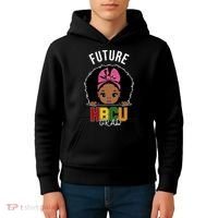 Future HBCU Grad Girl Kids Hoodie thumb 4