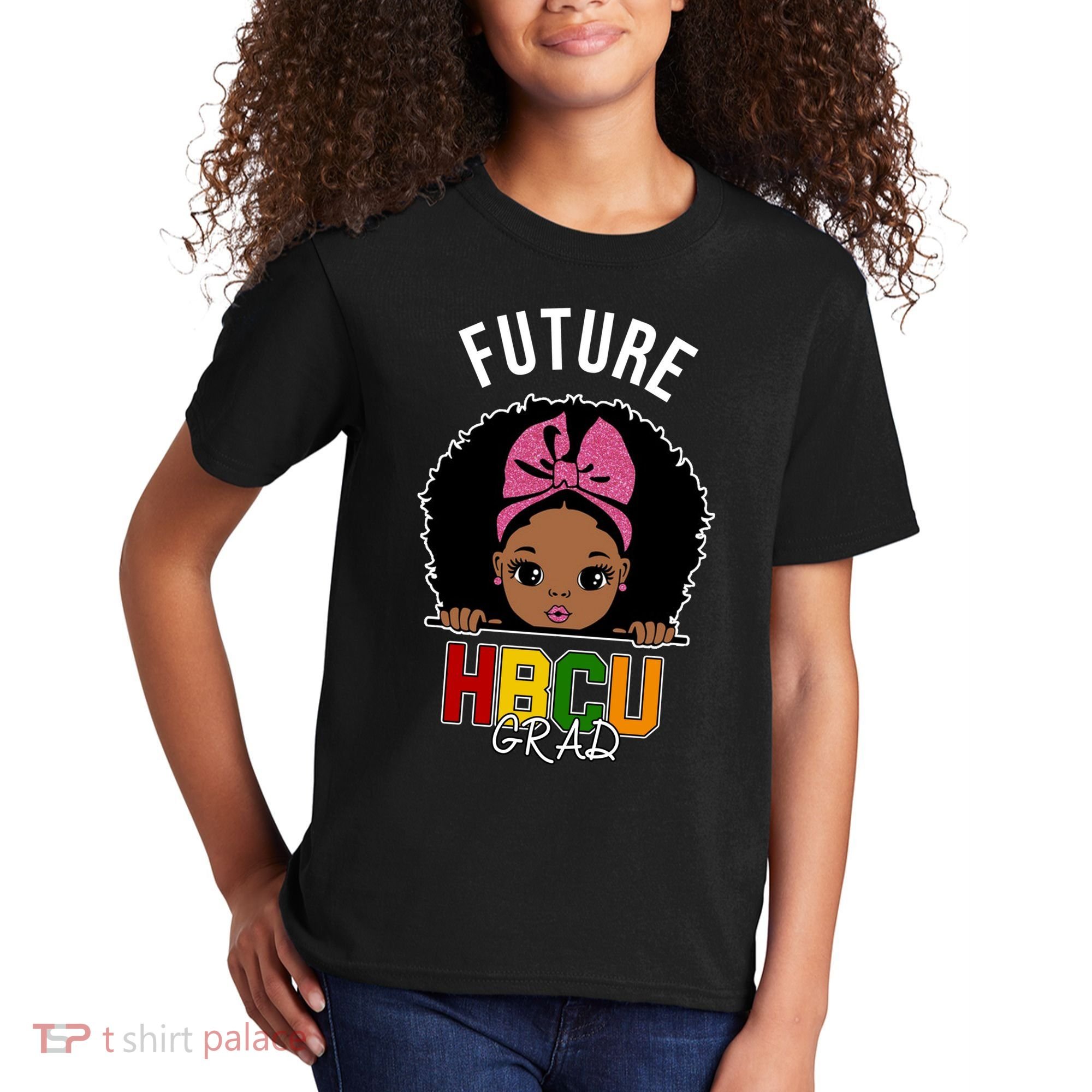 Future HBCU Grad Girl Kids T-Shirt