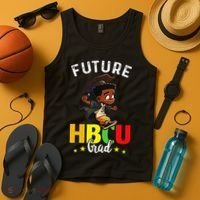 Future HBCU Grad Graduation HBCU Future College Student Tank Top thumb 4