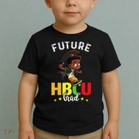 Future HBCU Grad Graduation HBCU Future College Student Toddler T-Shirt thumb 2