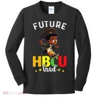 Future HBCU Grad Graduation HBCU Future College Student Kids Long Sleeve Shirt thumb 0
