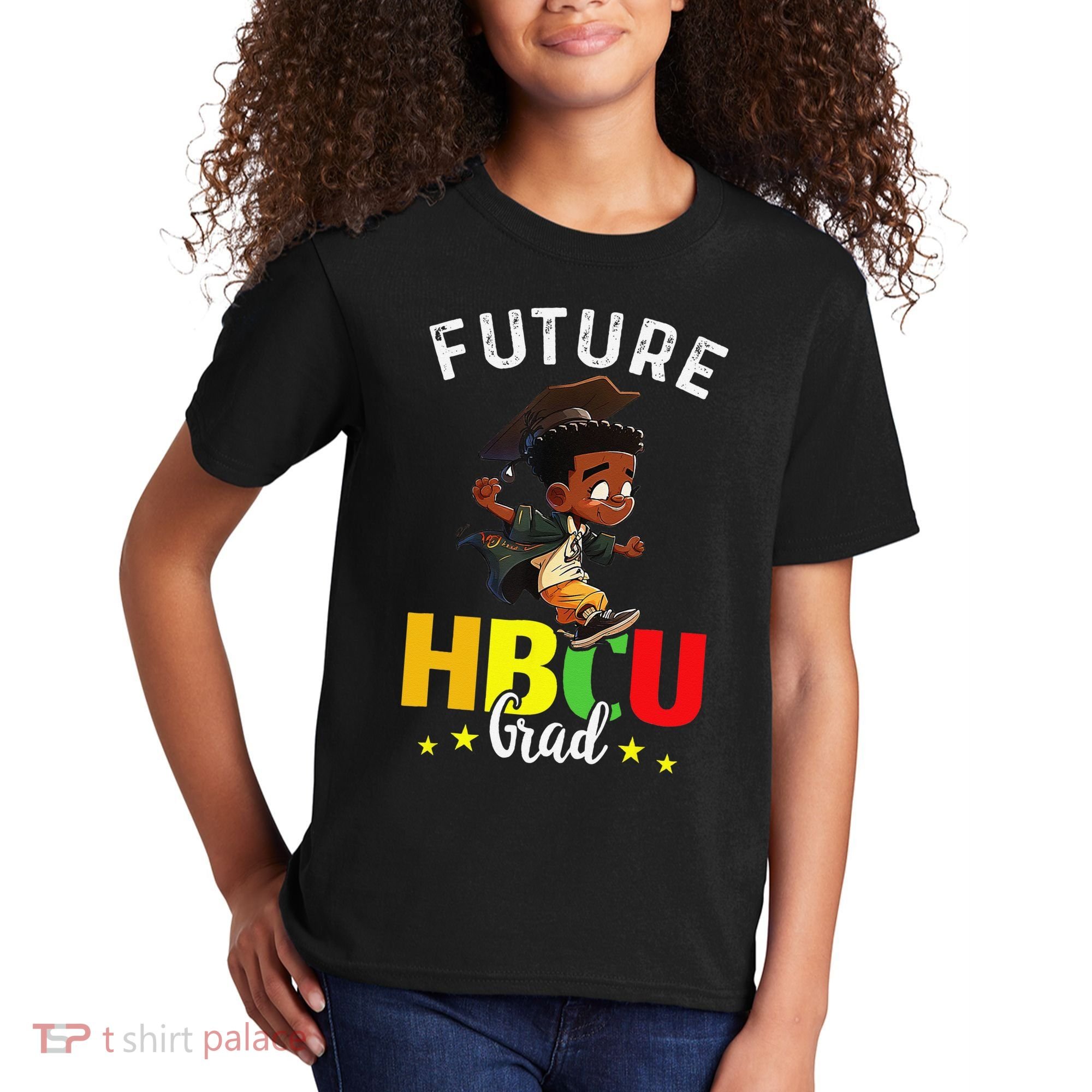 Future HBCU Grad Graduation HBCU Future College Student Kids T-Shirt